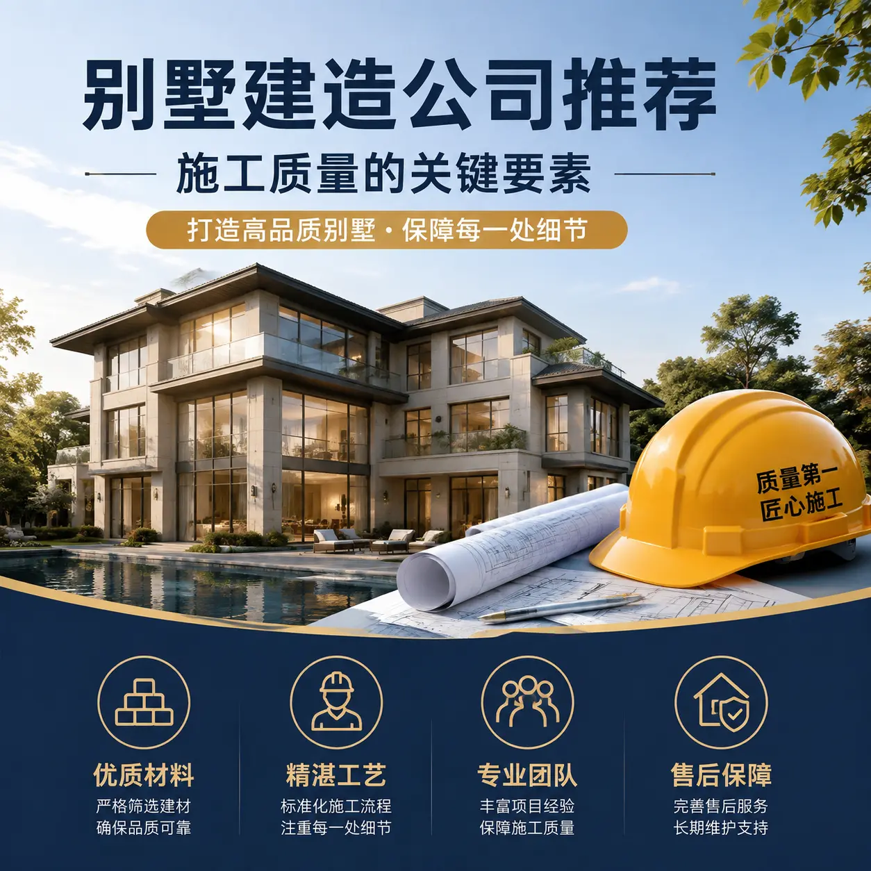 别墅建造公司推荐: 贵阳 施工质量的关键要素