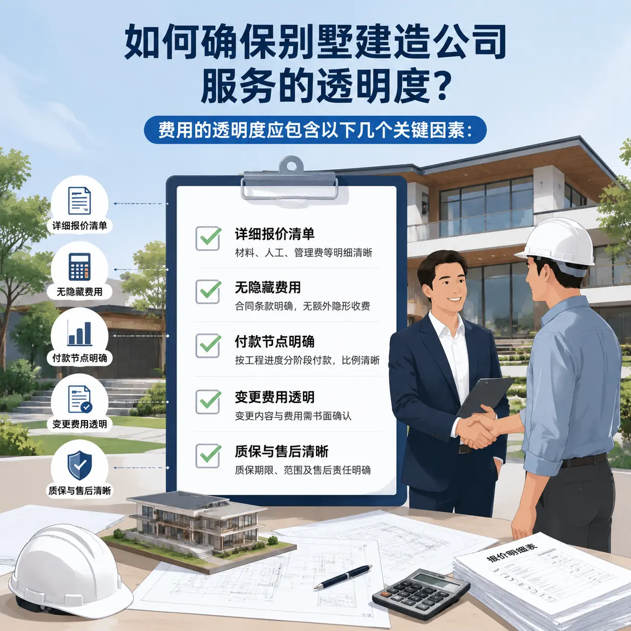 在 贵阳 如何确保别墅建造公司服务的透明度?