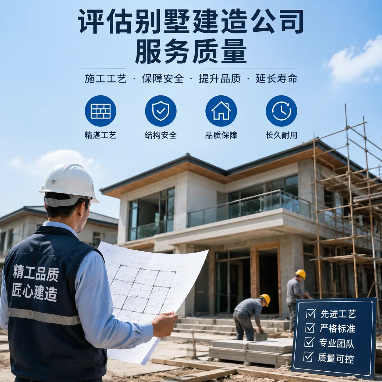 如何评估 贵阳 别墅建造公司的服务质量?