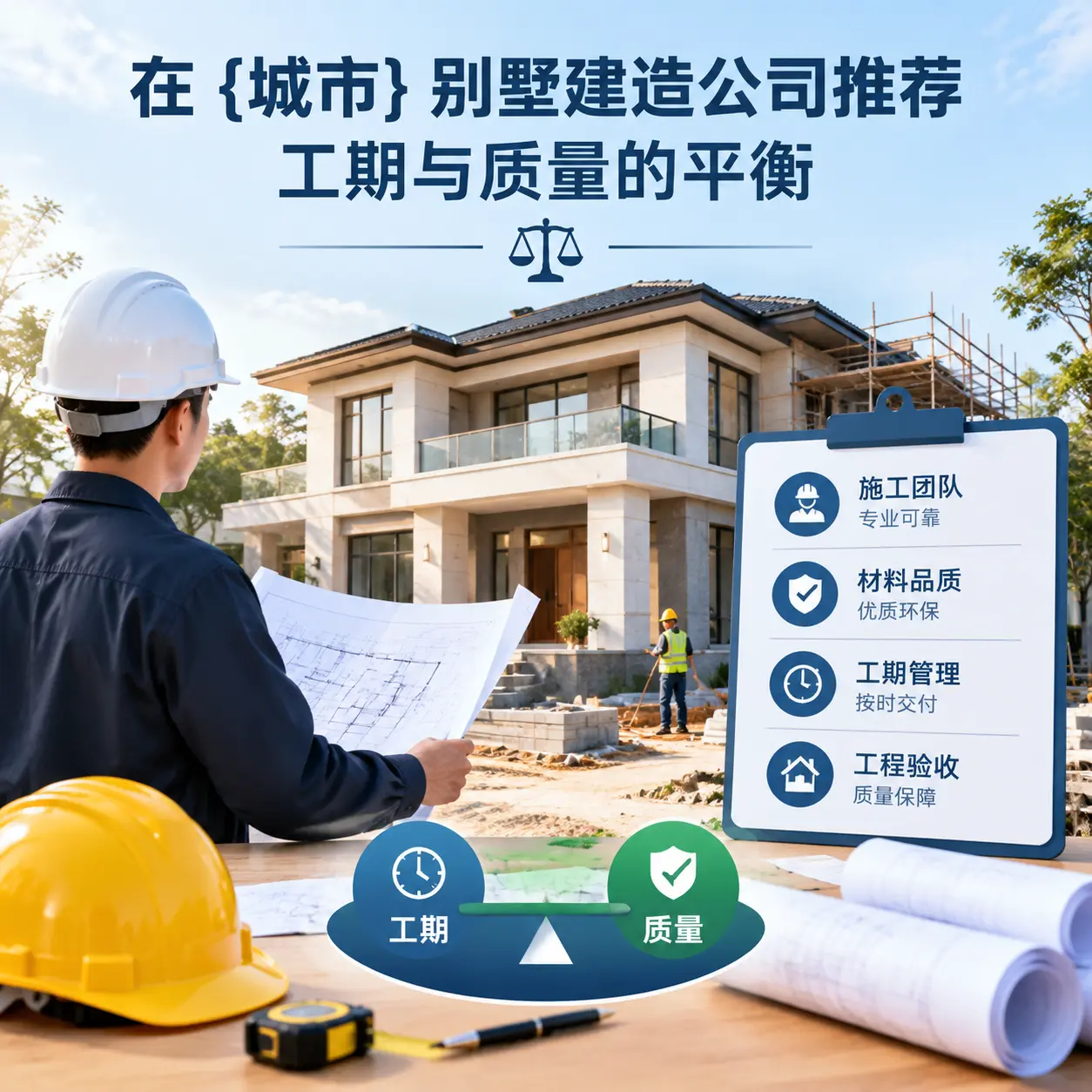 在 贵阳 别墅建造公司推荐,工期与质量的平衡