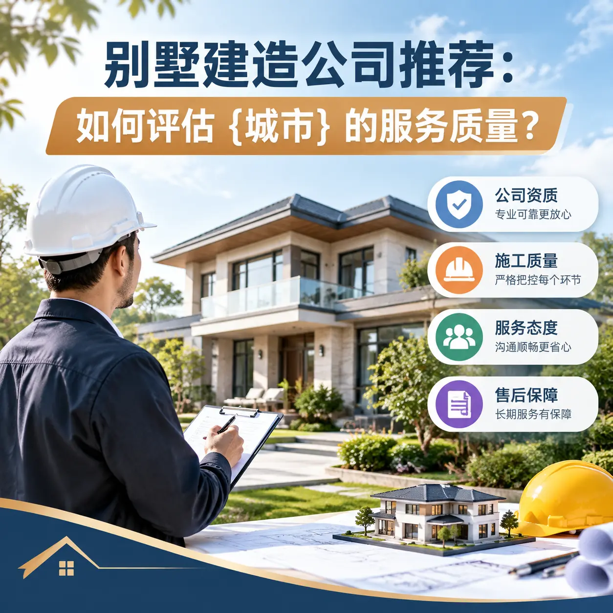 别墅建造公司推荐：如何评估 贵阳 的服务质量？