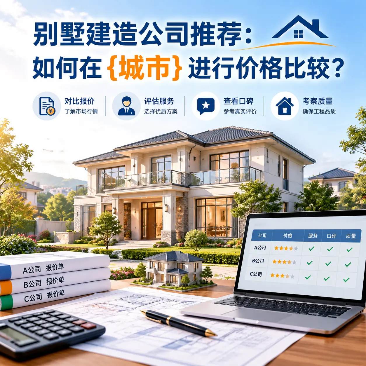 别墅建造公司推荐:如何在 贵阳 进行价格比较?