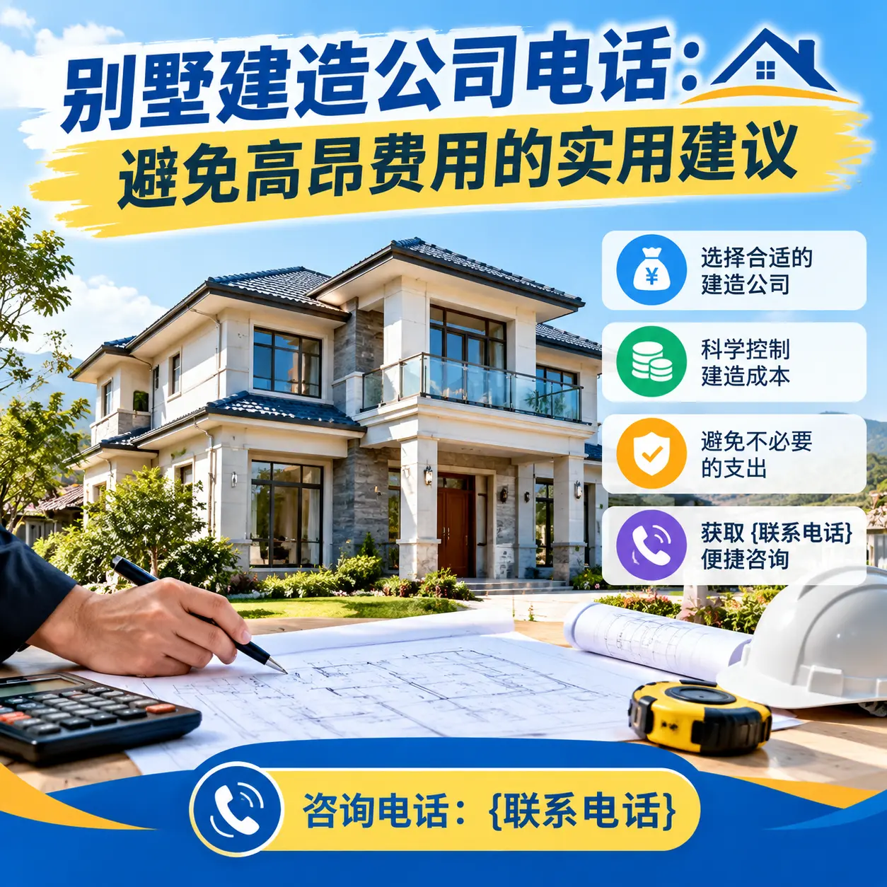 贵阳别墅建造公司电话：避免高昂费用的实用建议