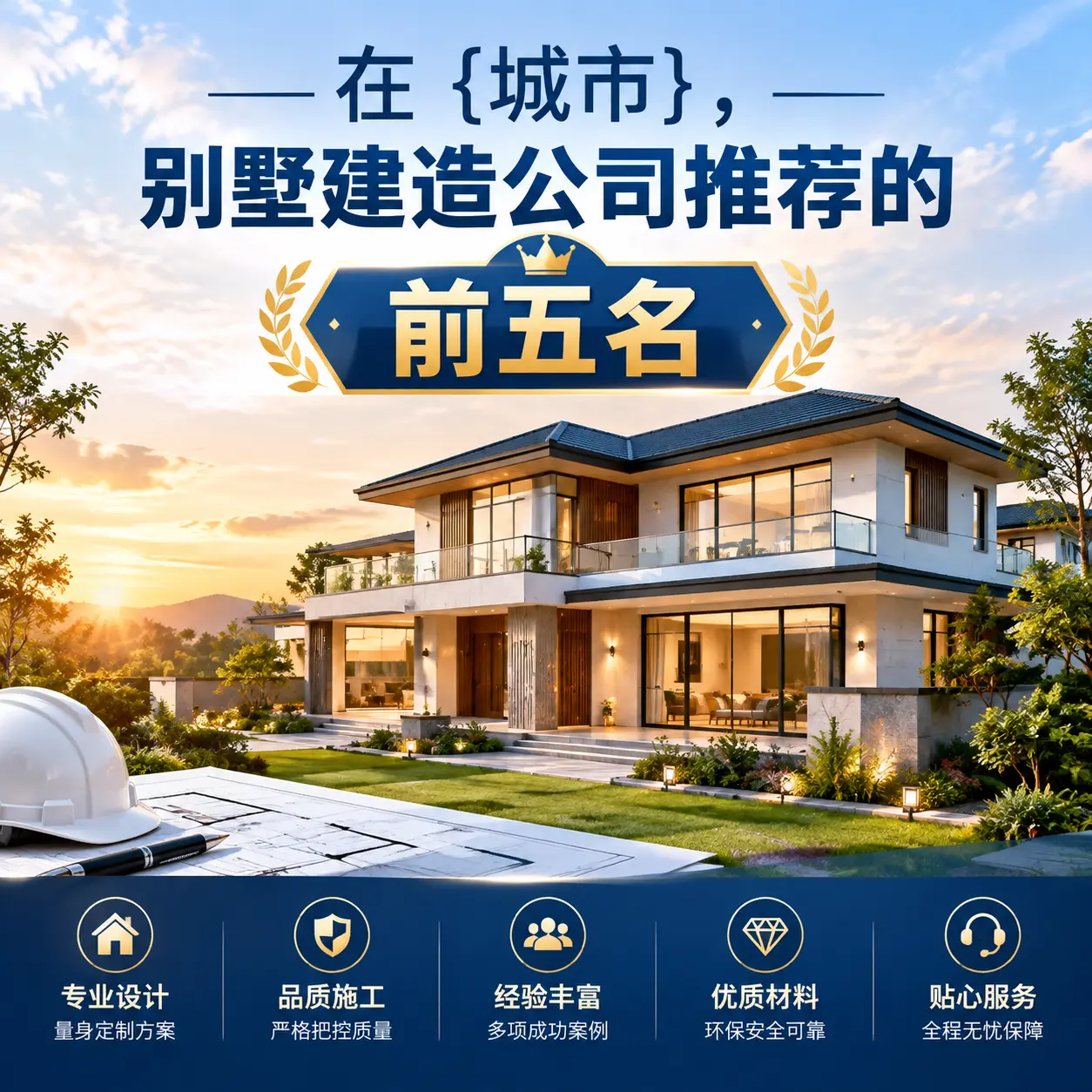 在 贵阳,别墅建造公司推荐的前五名