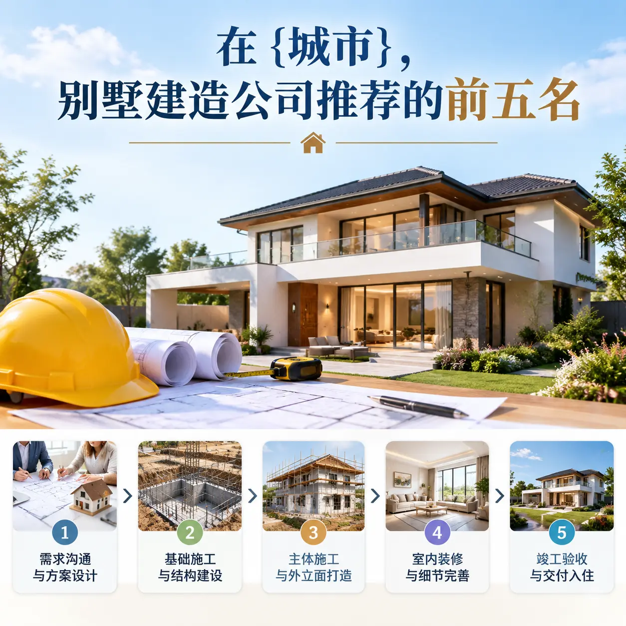 在 贵阳,别墅建造公司推荐的前五名