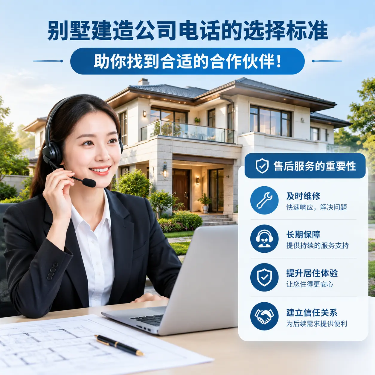 别墅建造公司电话的选择标准,助你找到合适的合作伙伴!
