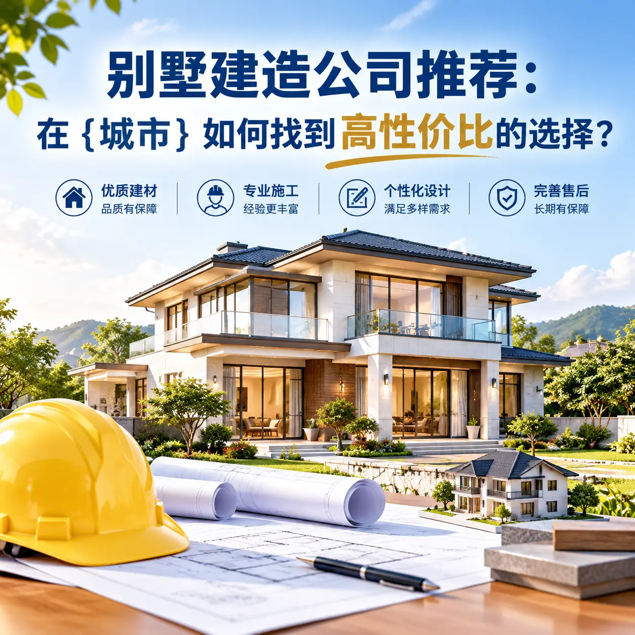 别墅建造公司推荐:在 贵阳 如何找到高性价比的选择?