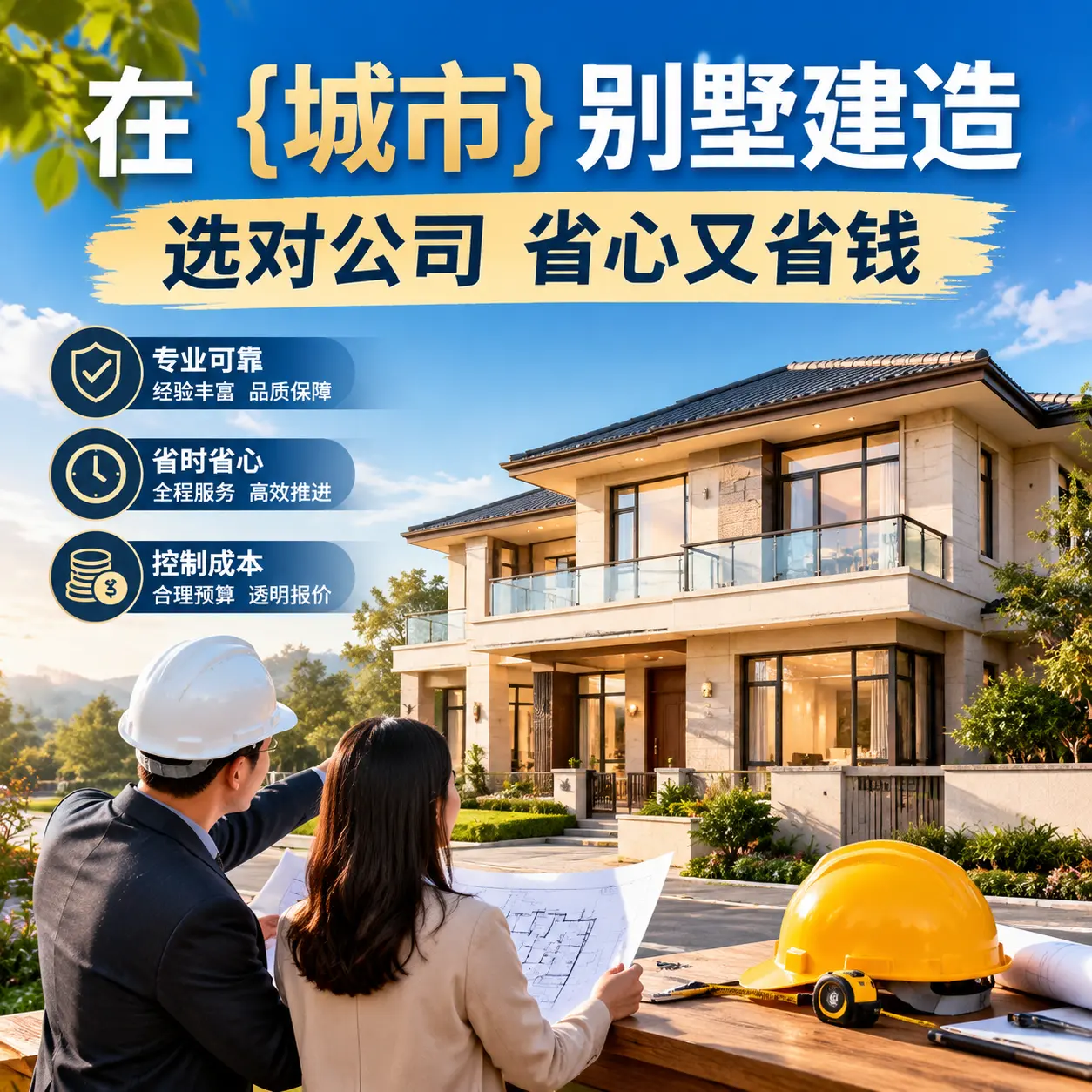 在 贵阳 别墅建造,选对公司省心又省钱