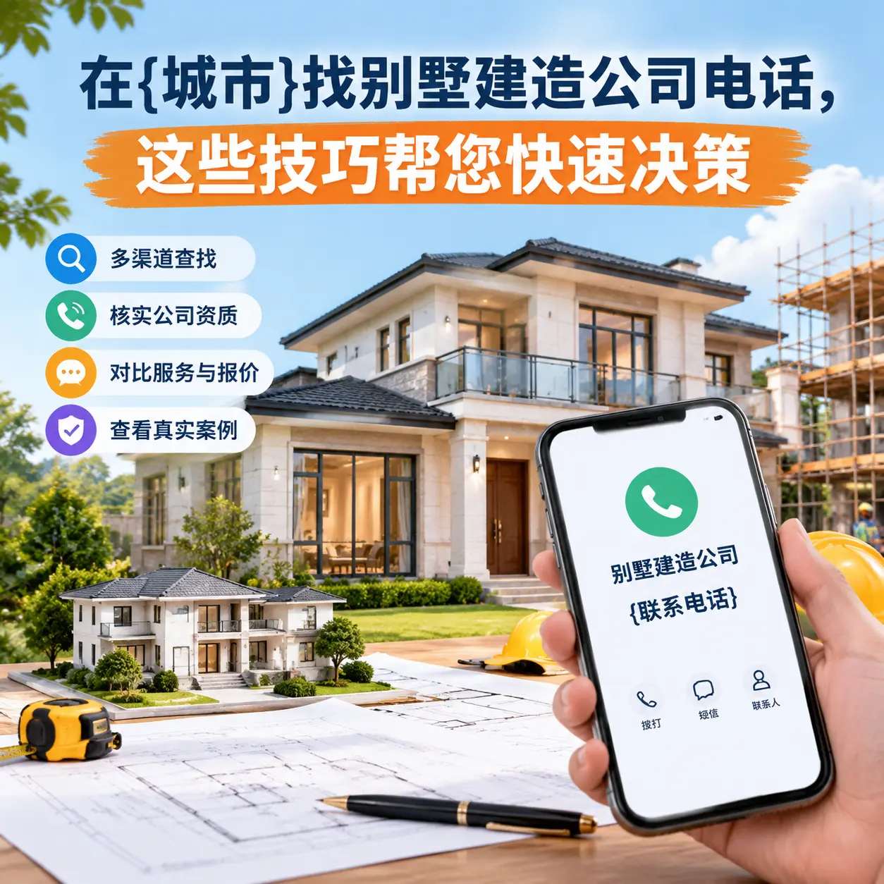 在贵阳找别墅建造公司电话,这些技巧帮您快速决策