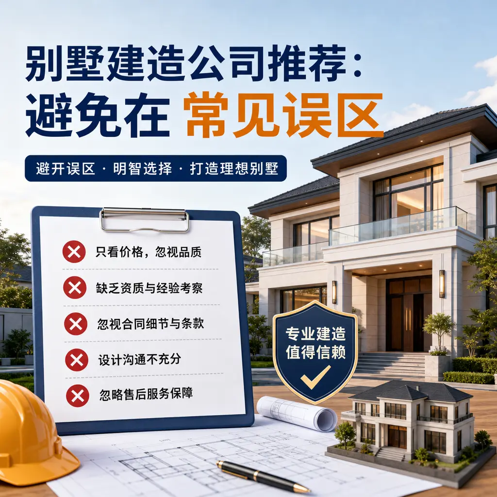 别墅建造公司推荐:避免在 贵阳 的常见误区