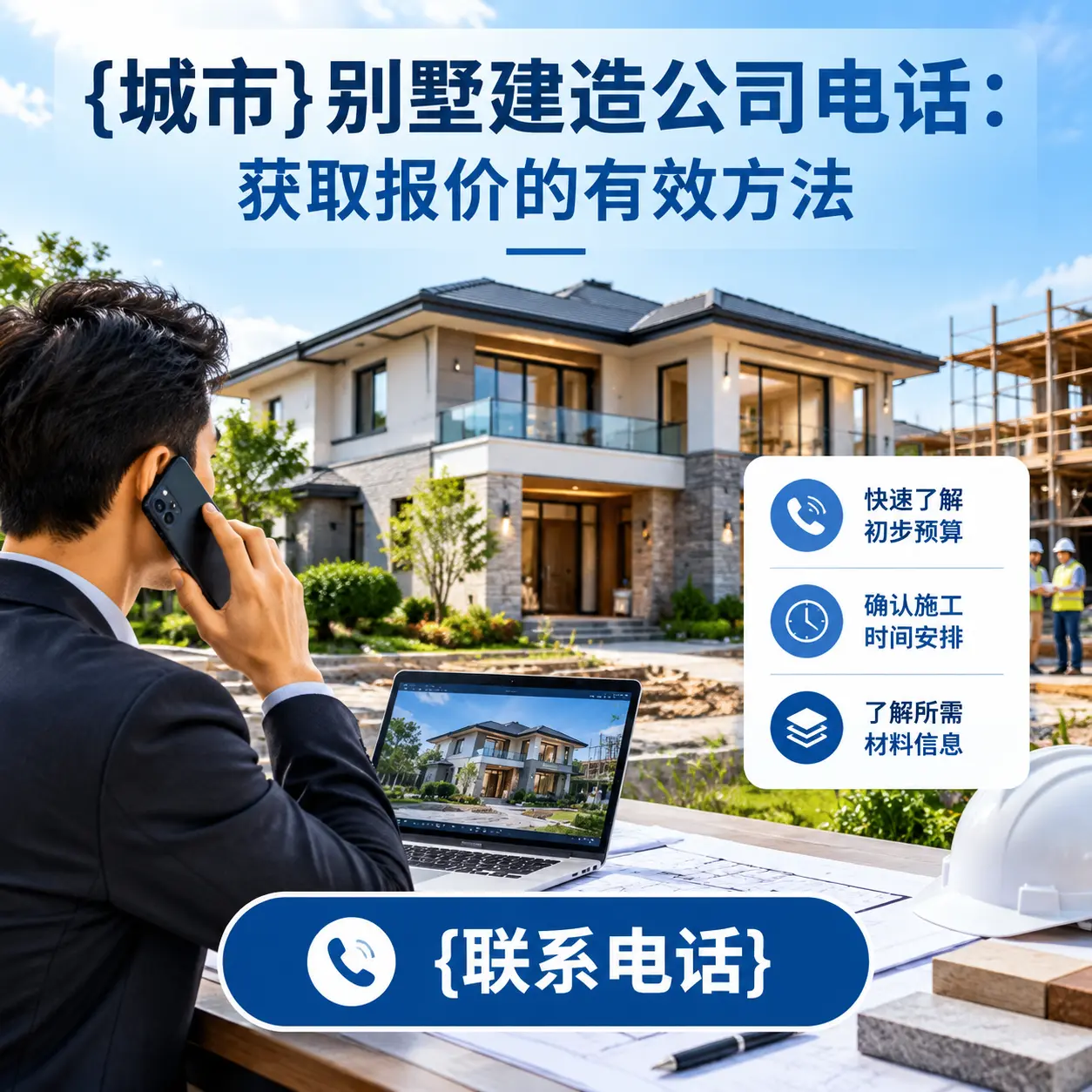 贵阳别墅建造公司电话：获取报价的有效方法