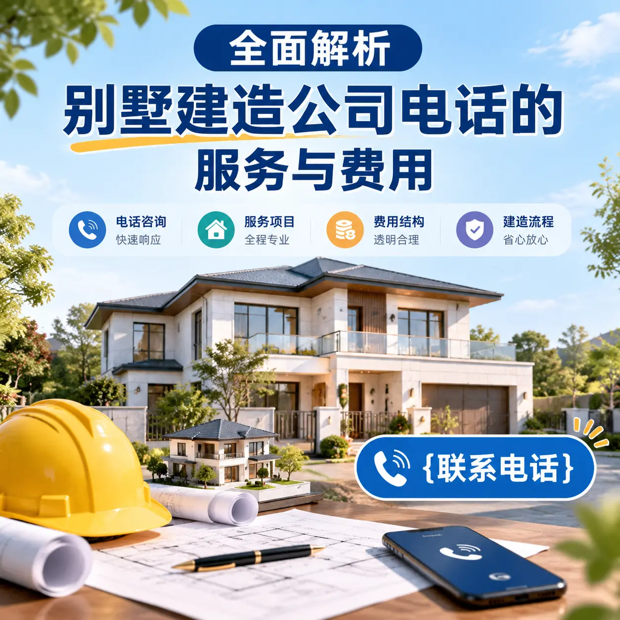 全面解析贵阳别墅建造公司电话的服务与费用